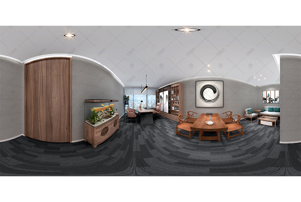 上海脈赫工業總經理辦公室裝修設計