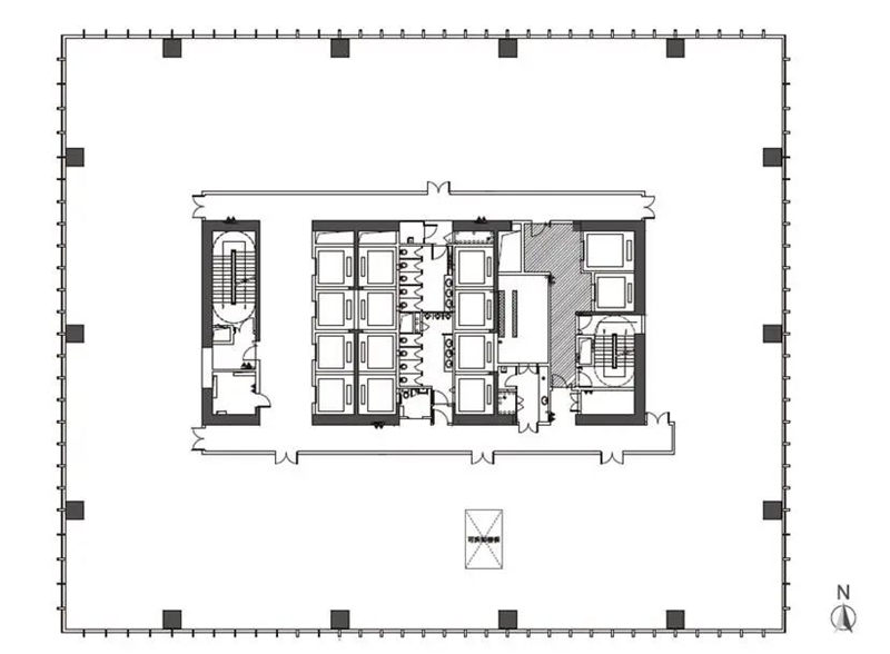 麗豐天際中心標準平面圖 麗豐天際中心標準平面圖