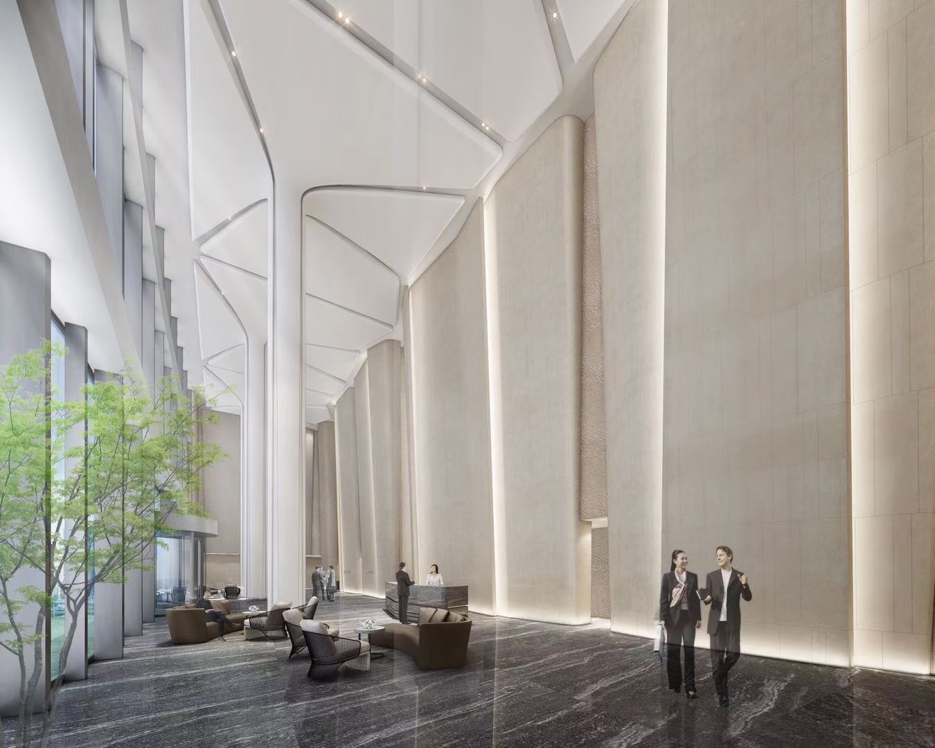 旭輝企業大廈大堂走廊 旭輝企業大廈大堂走廊