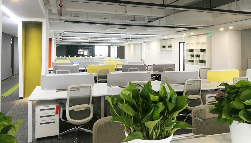 徐匯漕河涇2500平德馬物流辦公室員工辦公區裝修竣工照 徐匯漕河涇2500平德馬物流辦公室員工辦公區裝修竣工照