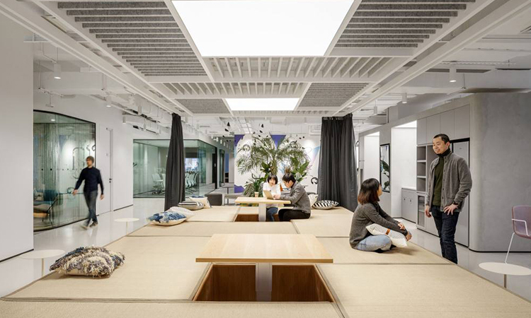 上海游戲辦公室裝修公司榻榻米區(qū)作品 上海游戲辦公室裝修公司榻榻米區(qū)作品