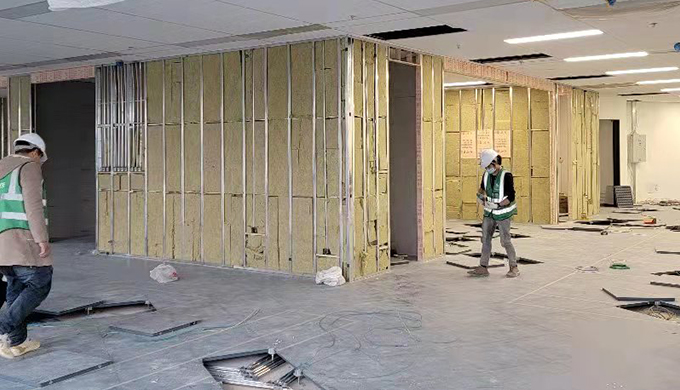 上海徐匯漕河涇桂林科技園辦公室裝修手機拍攝 上海徐匯漕河涇桂林科技園辦公室裝修手機拍攝