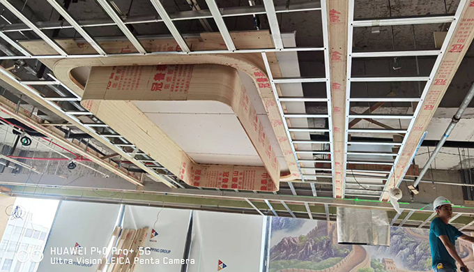 上海徐匯漕河涇錦和中心辦公室裝修現場近景拍攝 上海徐匯漕河涇錦和中心辦公室裝修現場近景拍攝