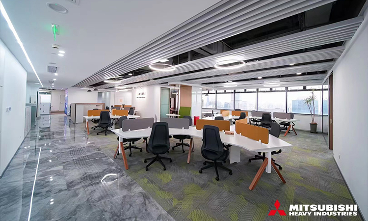 上海三菱重工新辦公室環境 上海三菱重工新辦公室環境