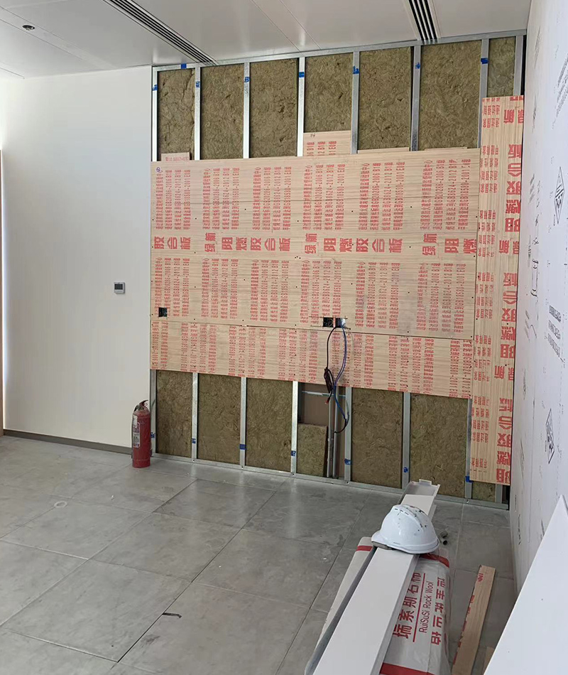 上海SK大廈辦公室裝修施工現場3 上海SK大廈辦公室裝修施工現場3