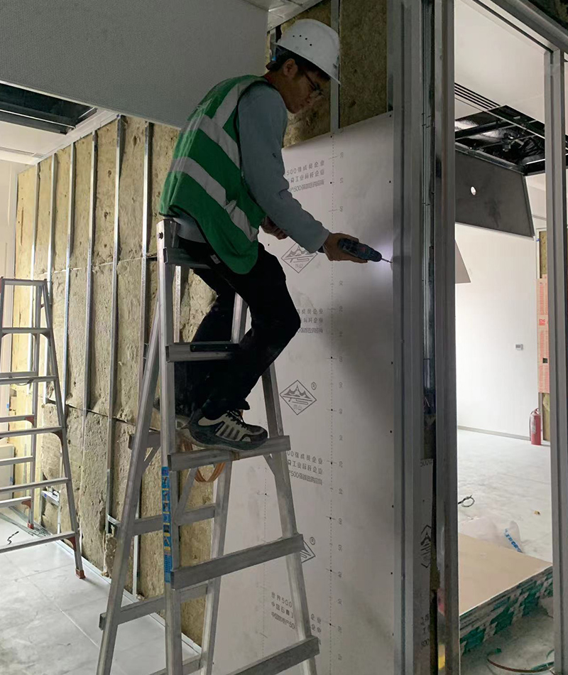 上海SK大廈辦公室裝修施工現場4 上海SK大廈辦公室裝修施工現場4