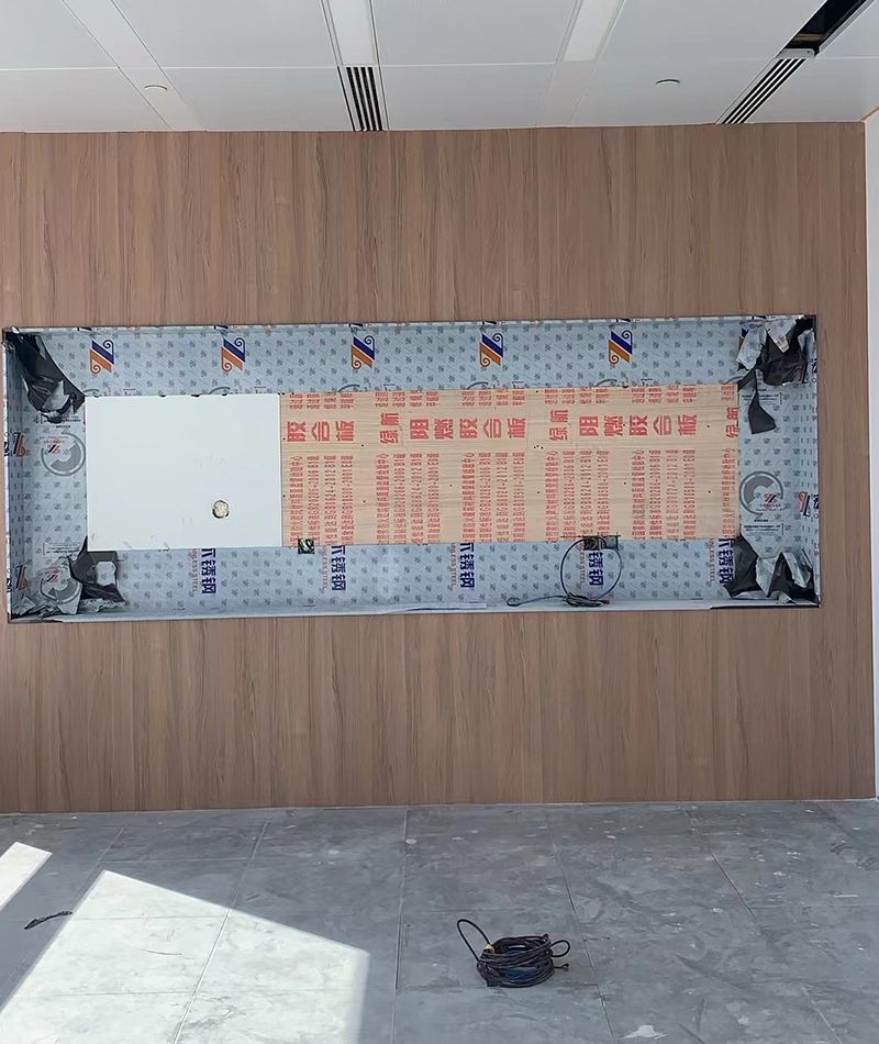 上海SK大廈辦公室裝修施工現場7 上海SK大廈辦公室裝修施工現場7