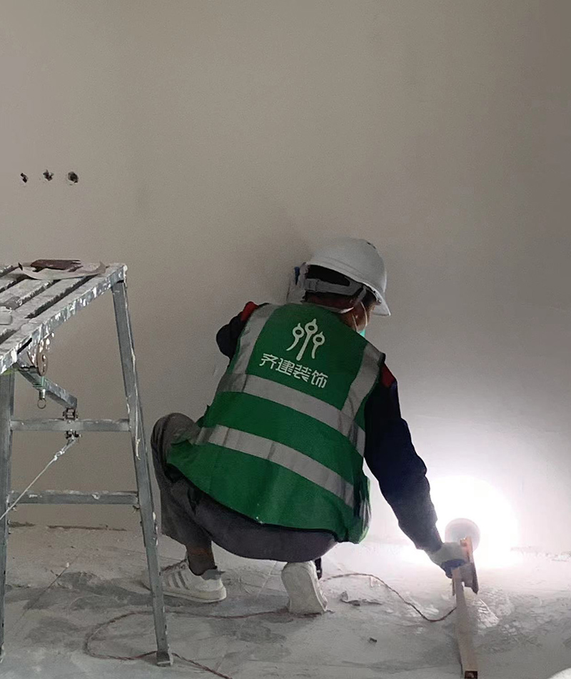 上海SK大廈辦公室裝修施工現場5 上海SK大廈辦公室裝修施工現場5