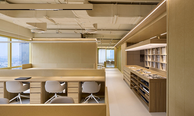 員工辦公區動線設計效果圖 員工辦公區動線設計效果圖