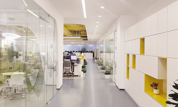 辦公室裝修效果還原度竣工圖