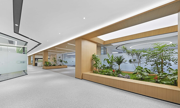 辦公室個性化走廊景觀設計