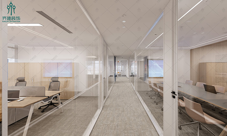 品牌辦公室定制設計效果圖