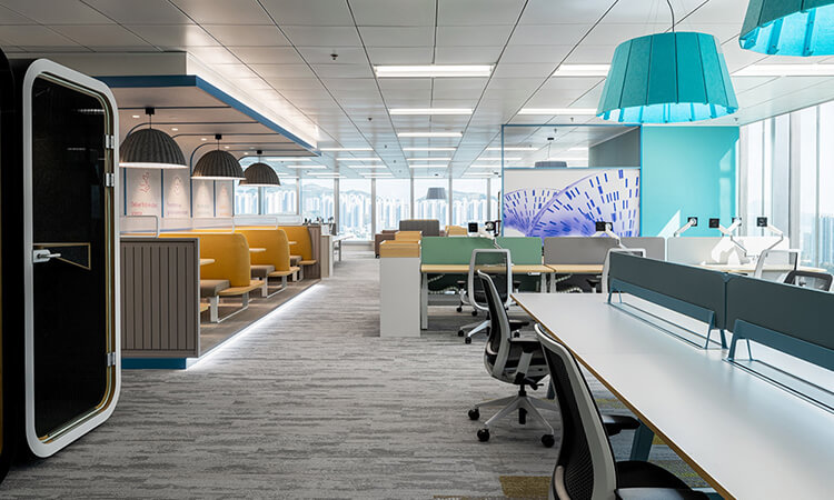 品牌定制辦公室裝修效果