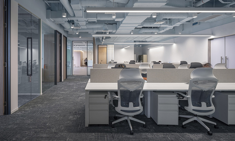 辦公室工位區裝修效果 辦公室工位區裝修效果