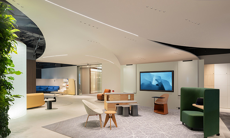 游戲公司辦公室展廳一角 游戲公司辦公室展廳一角