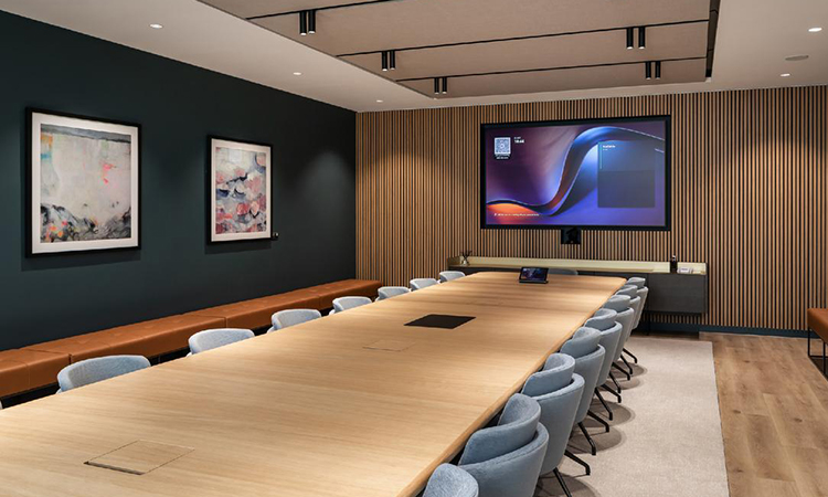 長寧某金融企業(yè)辦公會議室竣工