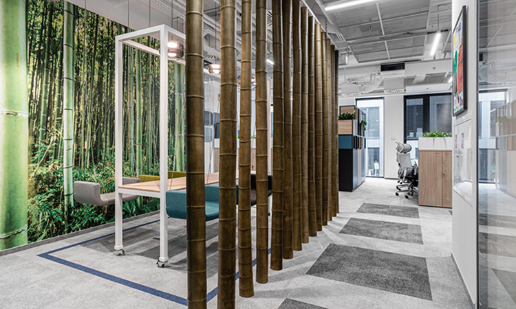 上海辦公室軟裝綠植景觀設計